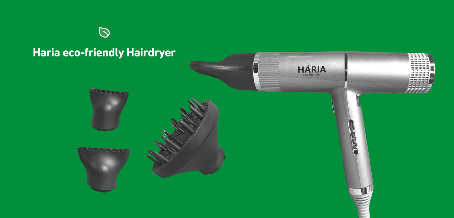 Haria eco-friendly hairdryer