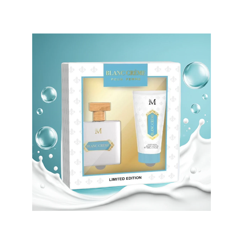 Blanc Creme Montage Eau De Parfum + Body lotion