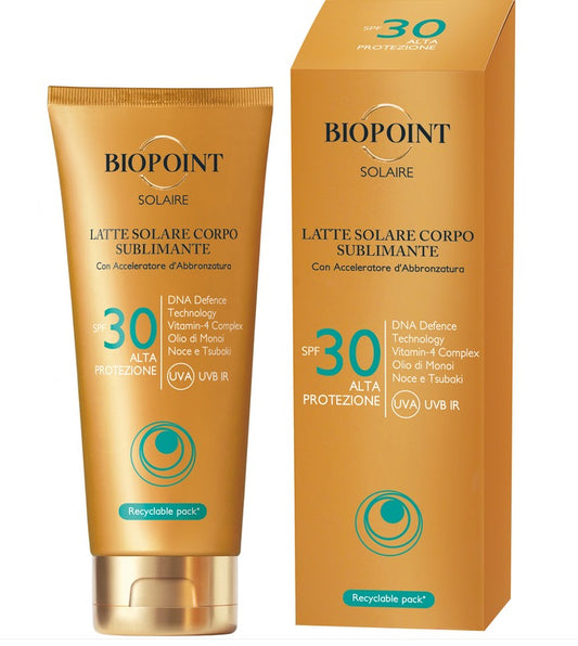 Biopoint - Latte Solare Corpo Sublimante Spf30