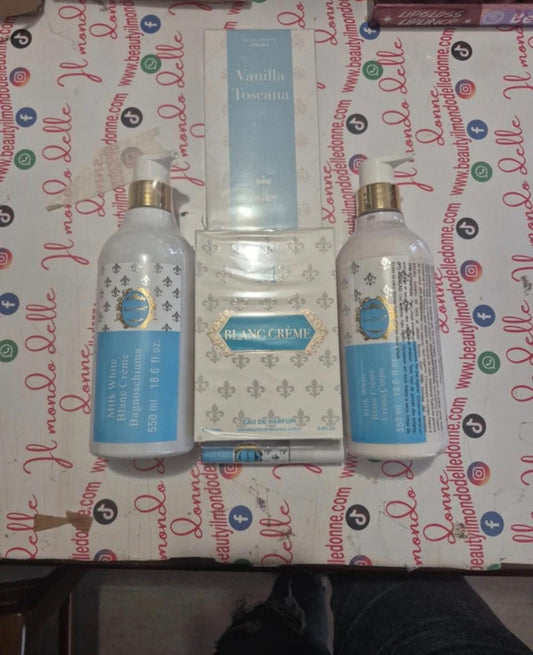 Set Bianco Latte 5pz